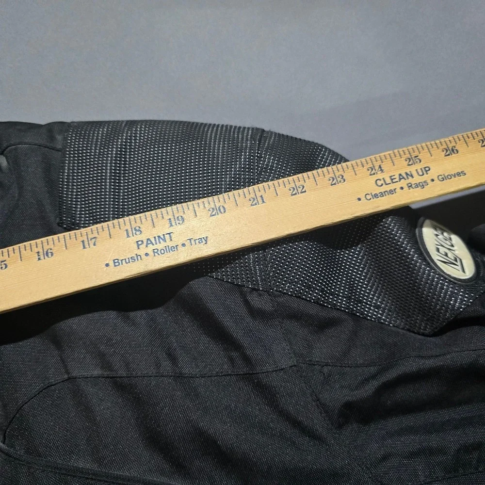 Nexgen Motorcycle Jacket Mens XL Black Waterproof Nylon Quilted Padded Utility